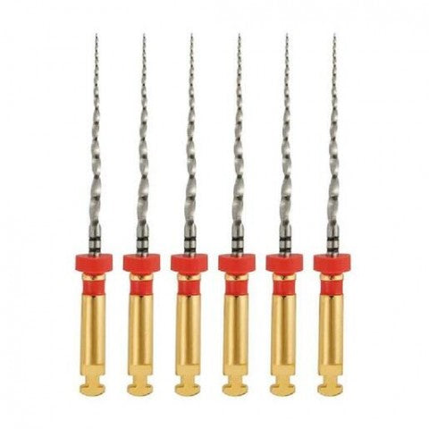 NIC® X-File - 21 mm X2 Next - Rood - Roterende Vijlen - (6 st.)-NIC Dental-Sordent