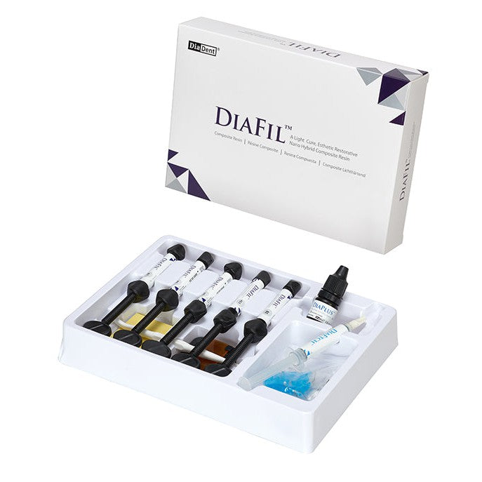 DiaDent DiaFil™ Nanohybride Composiet Starter Kit - Set B-DiaDent-Sordent
