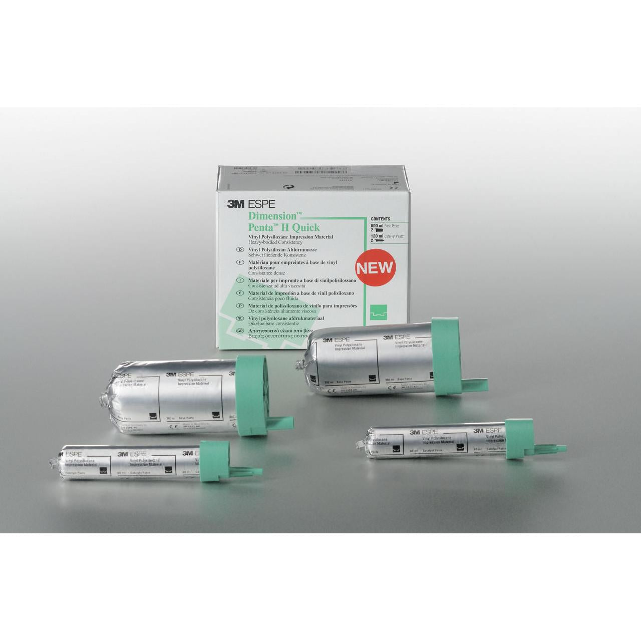 3M™ Dimension™ Penta™ H Quick VPS afdrukmateriaal (2 x 360 mL)-Solventum-Sordent