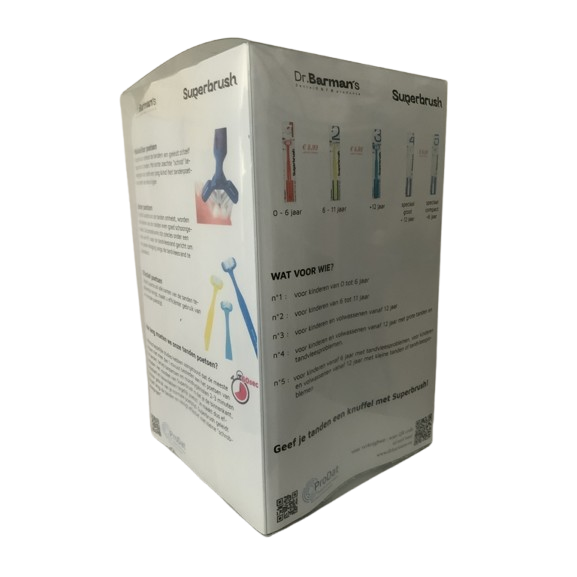 Dr. Barman's Superbrush Starterpack 24 Tandenborstels + Accessoires