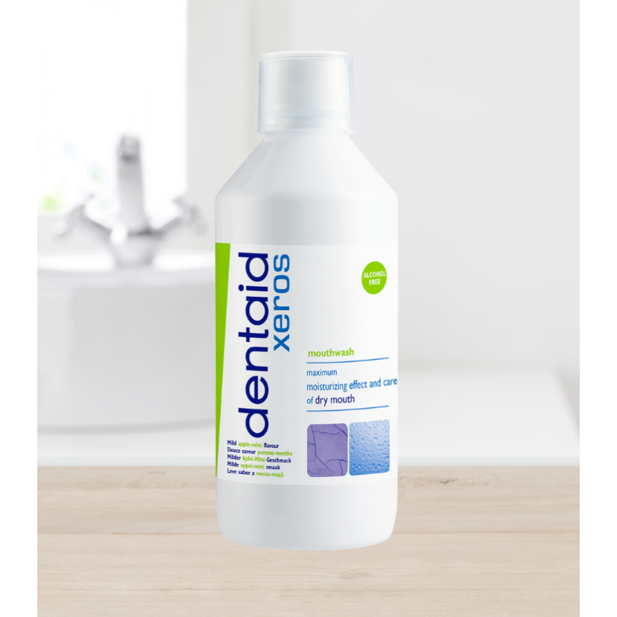 Dentaid Xeros Mondspoelmiddel stimuleert speekselaanmaak (500 mL)-Dentaid-Sordent