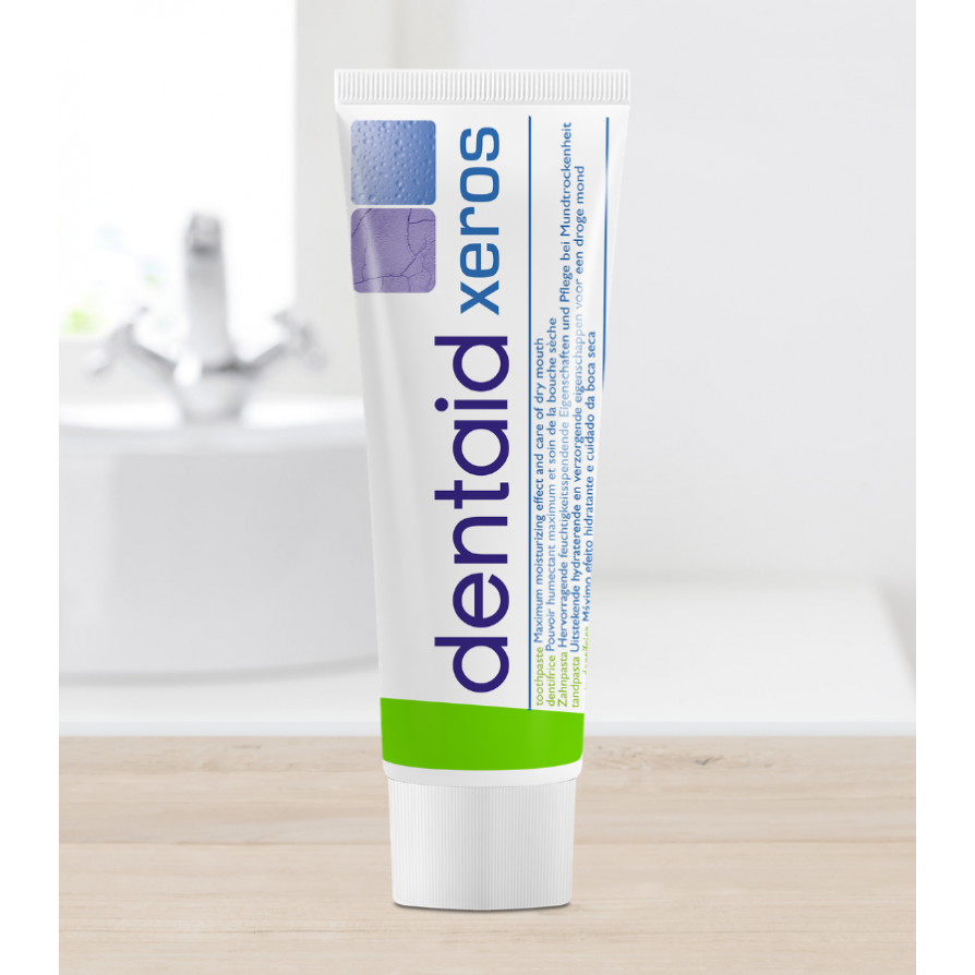 Dentaid Xeros Tandpasta - Appel/Mintsmaak (75 mL)-Dentaid-Sordent