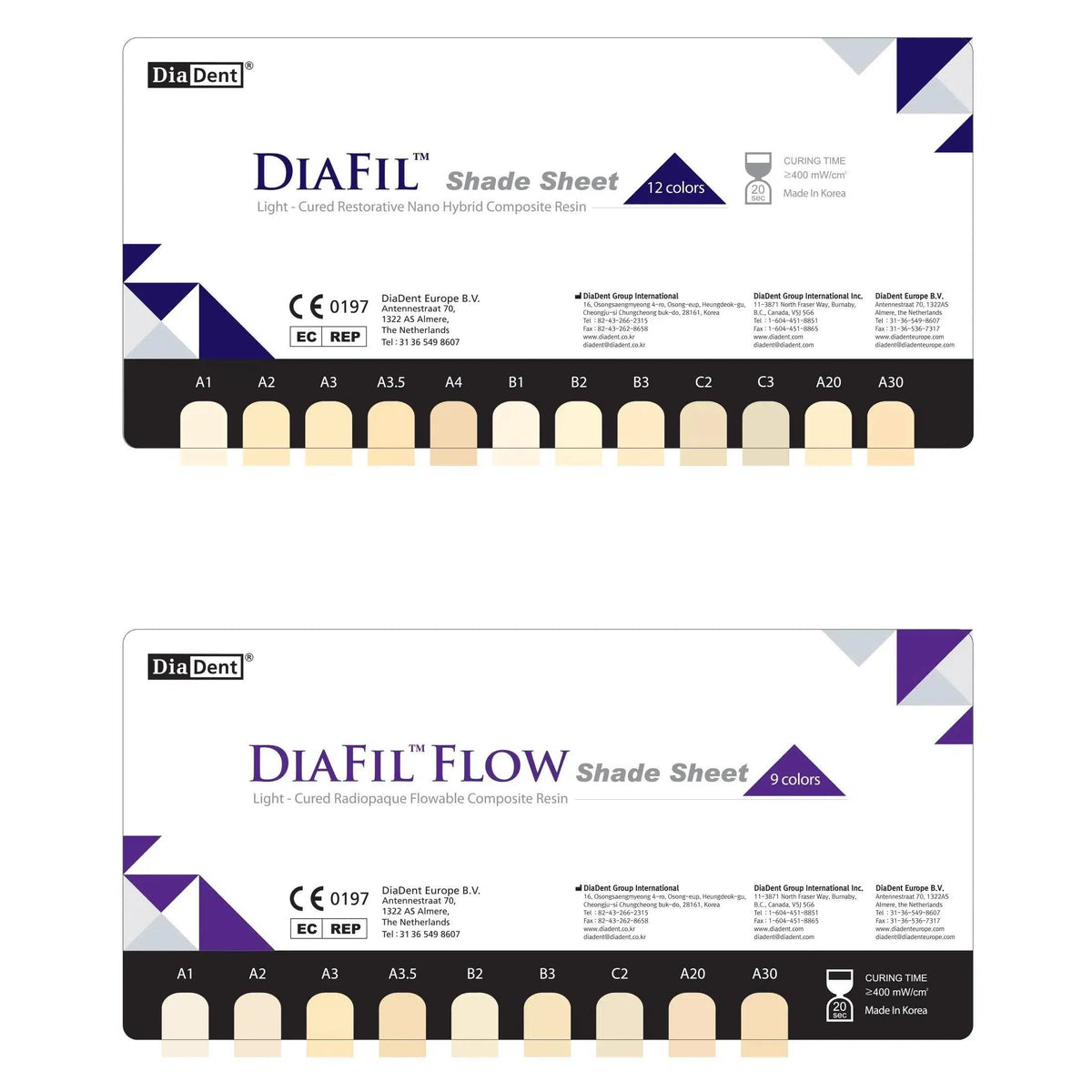 DIAFIL FLOW Vloeibare Composiet Spuit (2 g)-Gezondheidszorg-DiaDent-Sordent