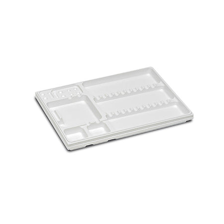 BMS Dental Disposable Plastic Instrument Tray (28x18 cm) (400 st.)-Disposables-BMS Dental-Gladde Afwerking-Sordent