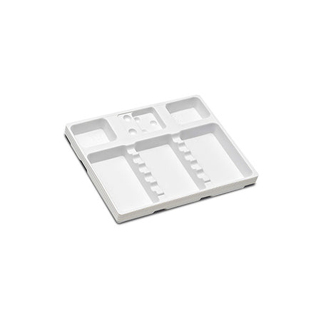 BMS Dental Disposable Plastic Instrument Tray (18x14 cm) (400 st.)-Disposables-BMS Dental-Gladde Afwerking-Sordent