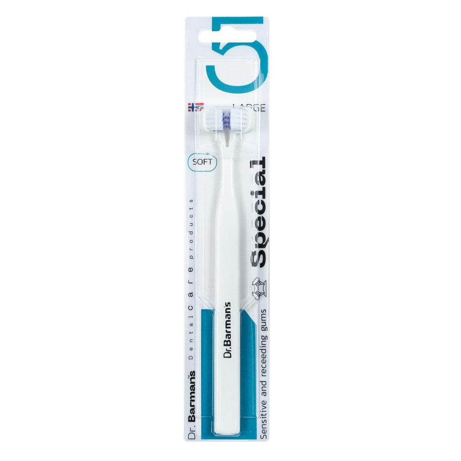 Dr. Barman's Superbrush Tandenborstel Nr. 5 Special Soft - Large