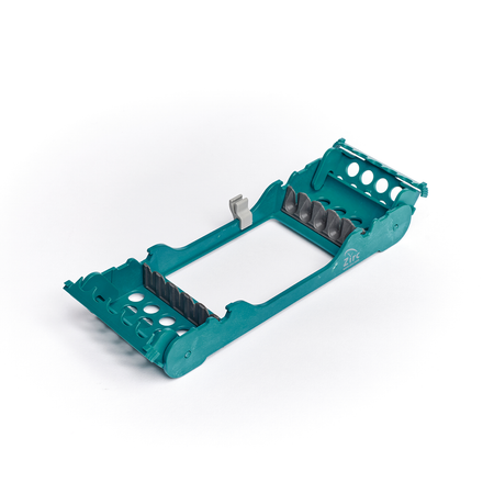 Zirc Ez Jett Cassette voor 5 instrumenten - Div. Kleuren-Zirc-Teal-Sordent