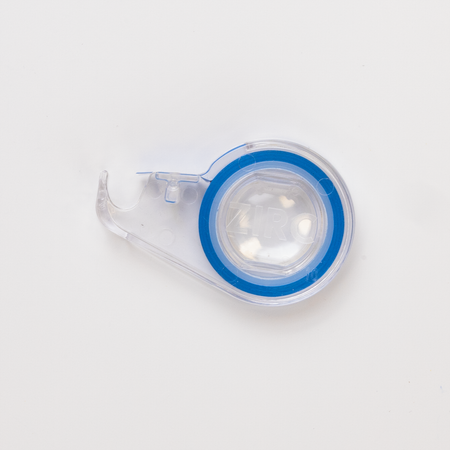 Zirc Tape Rol met Dispenser - Div. Kleuren (304.8 cm)-Zirc-Neon Blauw-Sordent