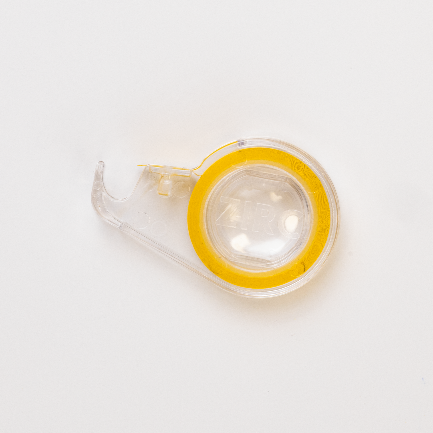 Zirc Tape Rol met Dispenser - Div. Kleuren (304.8 cm)-Zirc-Neon Geel-Sordent