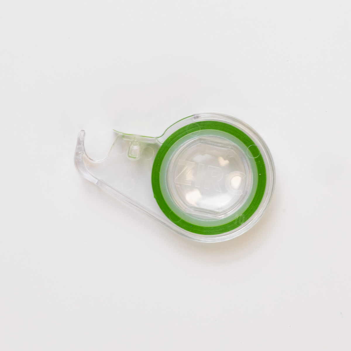 Zirc Tape Rol met Dispenser - Div. Kleuren (304.8 cm)-Zirc-Neon Groen-Sordent