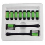 FitStrip™ 0,18mm Enkelzijdig Grof Grit Refill + 2 Handles (10 st.)-Garrison-Sordent