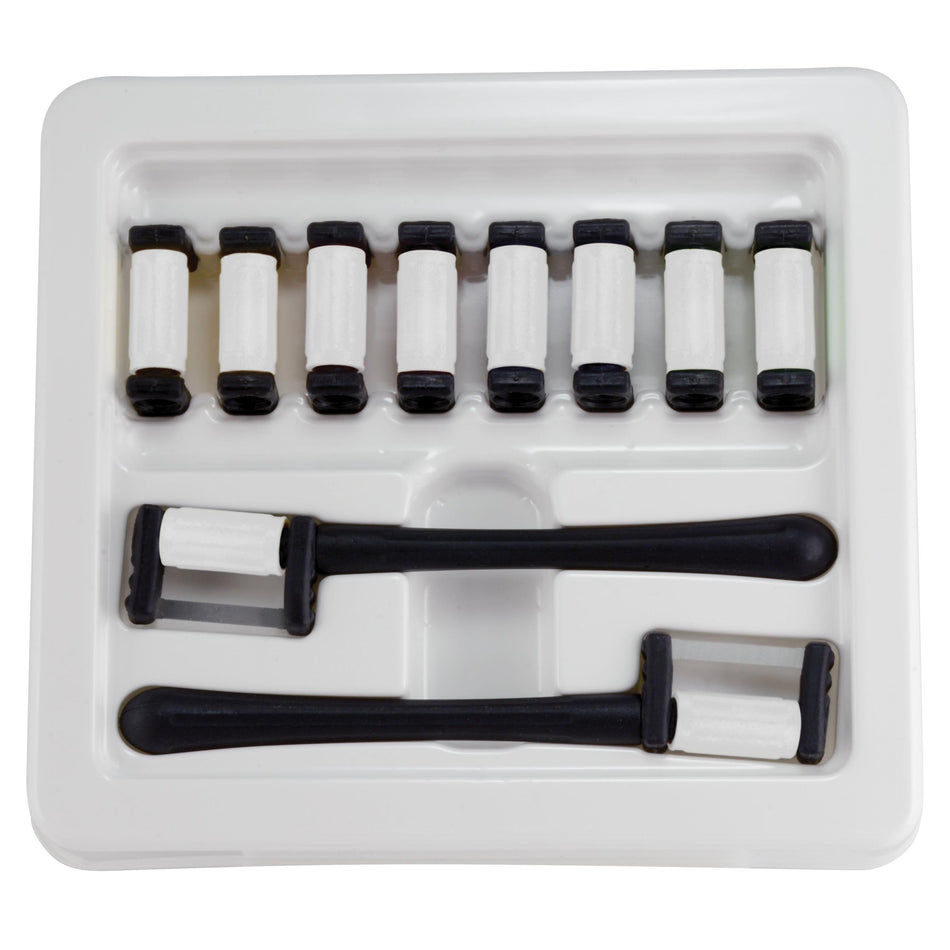 FitStrip™ 0.40mm Dubbelzijdig Medium Grit Refill + 2 Handles (10 st.)-Garrison-Sordent