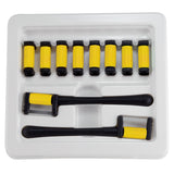 FitStrip™ 0,08mm Subgingival Enkelzijdig Super Fijn Grit + 2 Handles (10 st.)-Garrison-Sordent