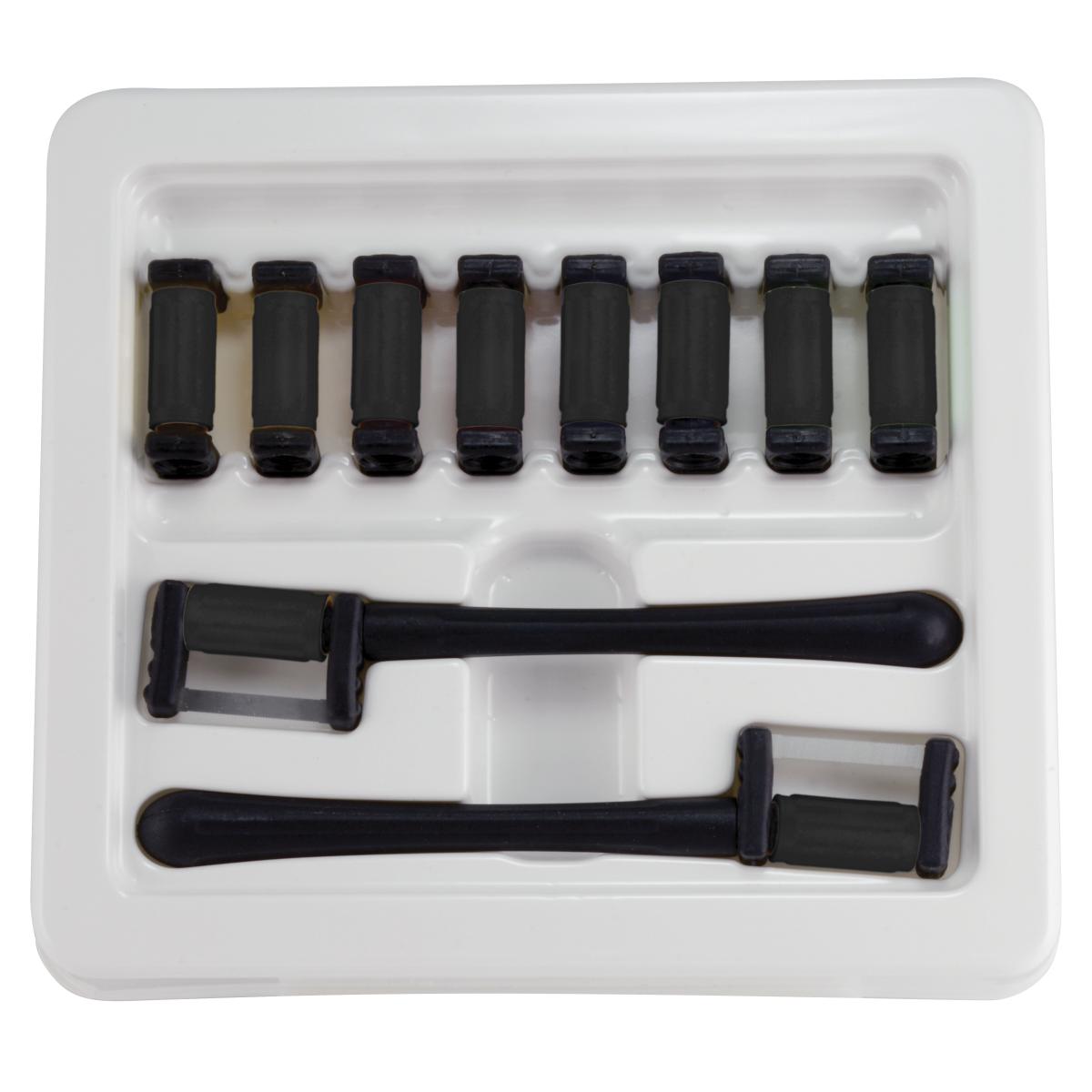 FitStrip™ 0.50mm Dubbelzijdig Medium Grit Refill + 2 Handles (10 st.)-Garrison-Sordent