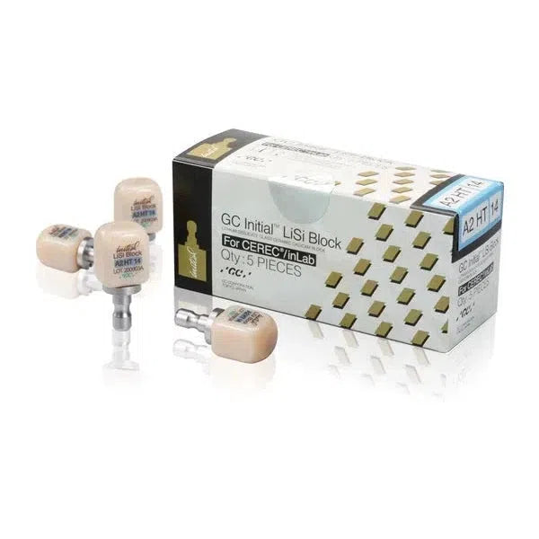 GC Initial® LiSi Block - CAD/CAM-blok CEREC - HT/LT/Bleach - Maat 14-GC-Sordent