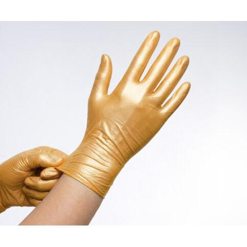 Comforties Soft Glamour Nitril handschoen poedervrij Goud (100 st.)