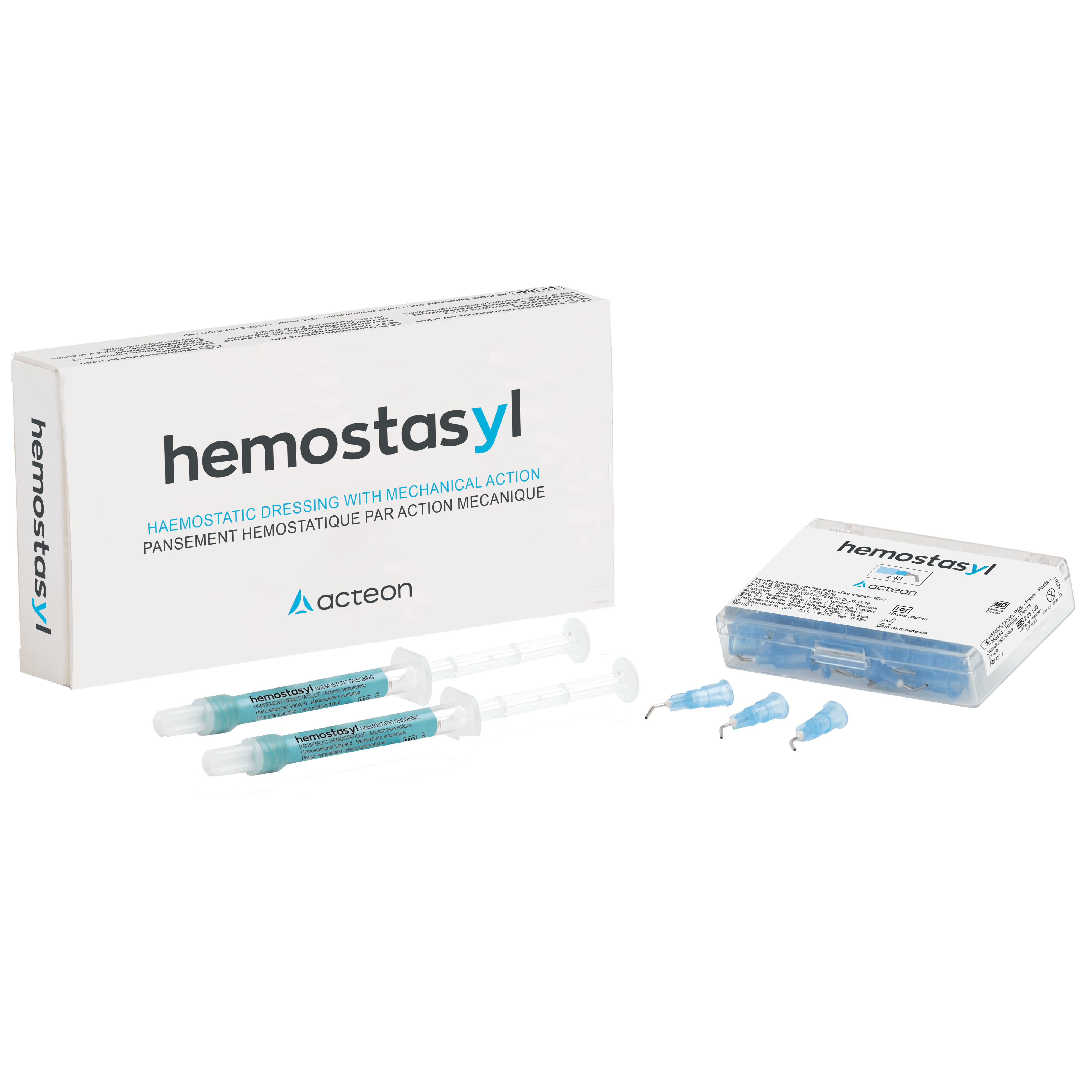 Acteon Hemostasyl™ - Dressing Kit - (2 x 2,0 gr. + Tips)-Acteon-Sordent