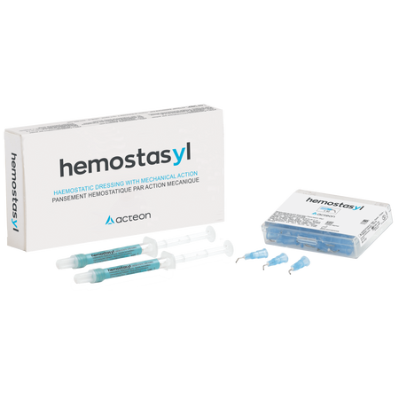 Acteon Hemostasyl™ - Dressing Kit - (2 x 2,0 gr. + Tips)-Acteon-Sordent