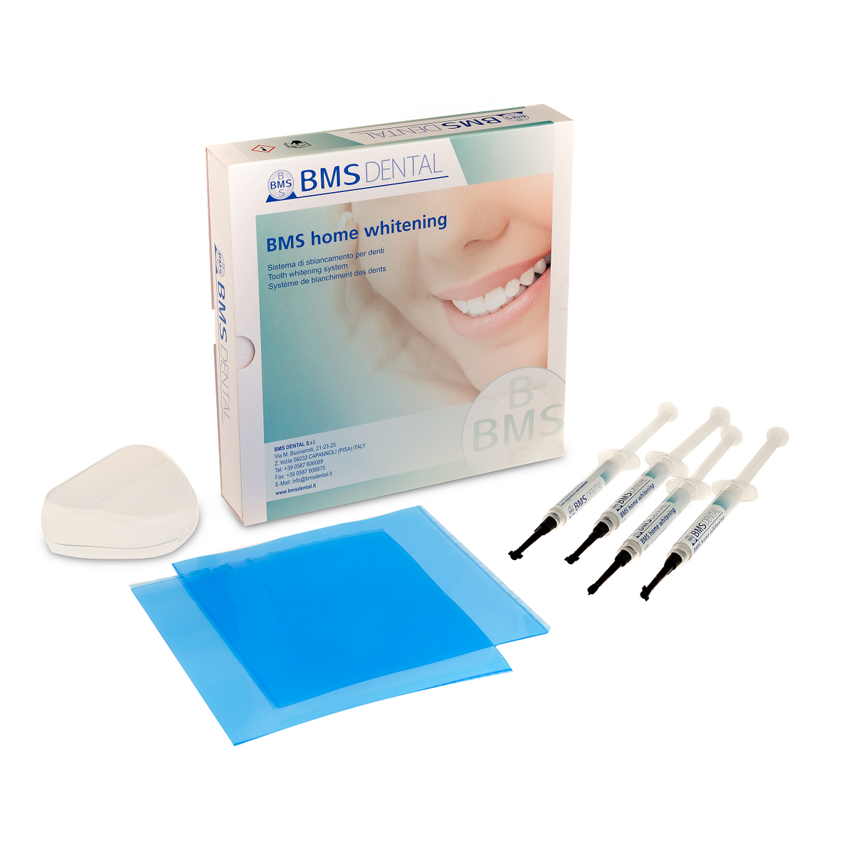 BMS Dental Tanden Bleken, Thuisbleek set (10% / 16%)-Polijstmaterialen-BMS Dental-Sordent