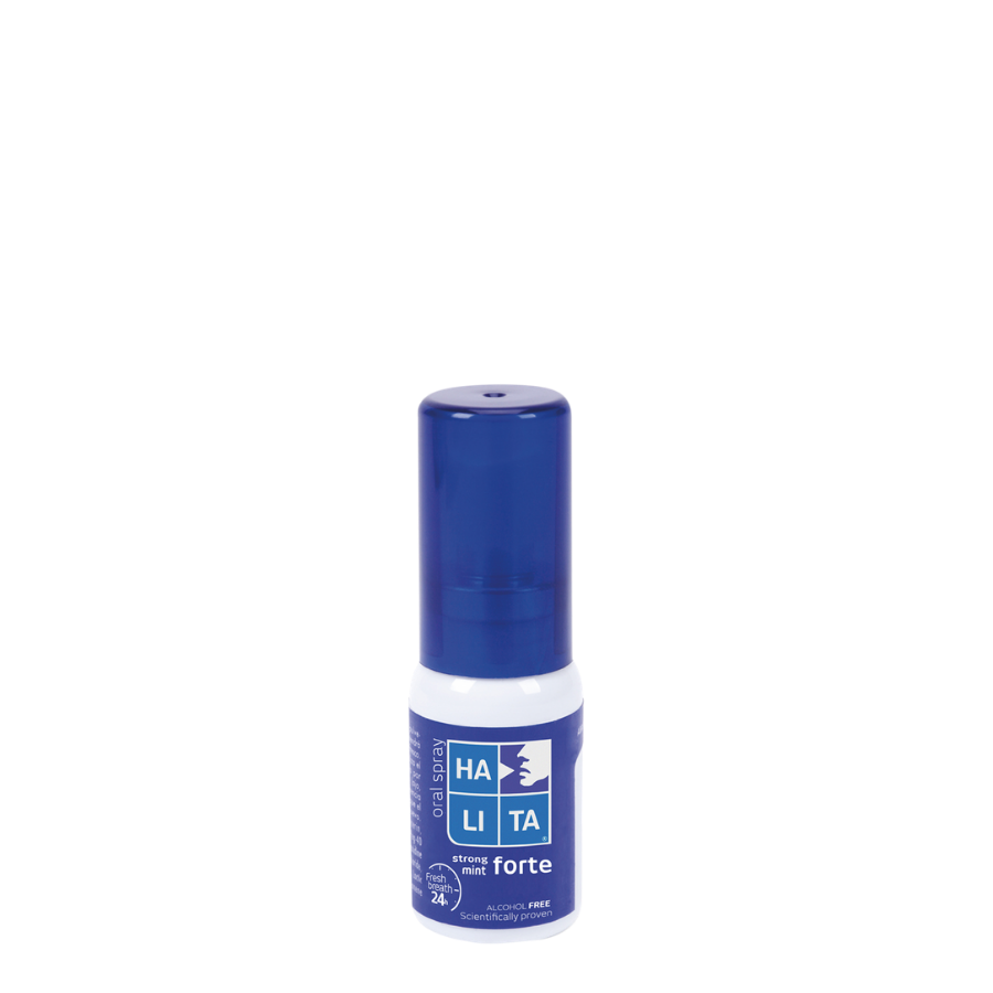 Halita® Forte Mondspray / Oral Spray - Extra frisse mintsmaak (15 mL)-Dentaid-Sordent