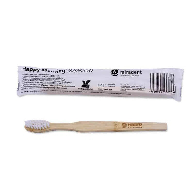 Hager & Werken Bamboo Tandenborstels met Tandpasta (40 st.)-Hager & Werken-Sordent