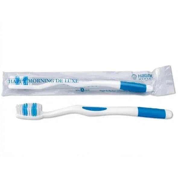 Hager & Werken Happy Morning De Luxe Tandenborstel – (100 St)-Hager & Werken-Sordent