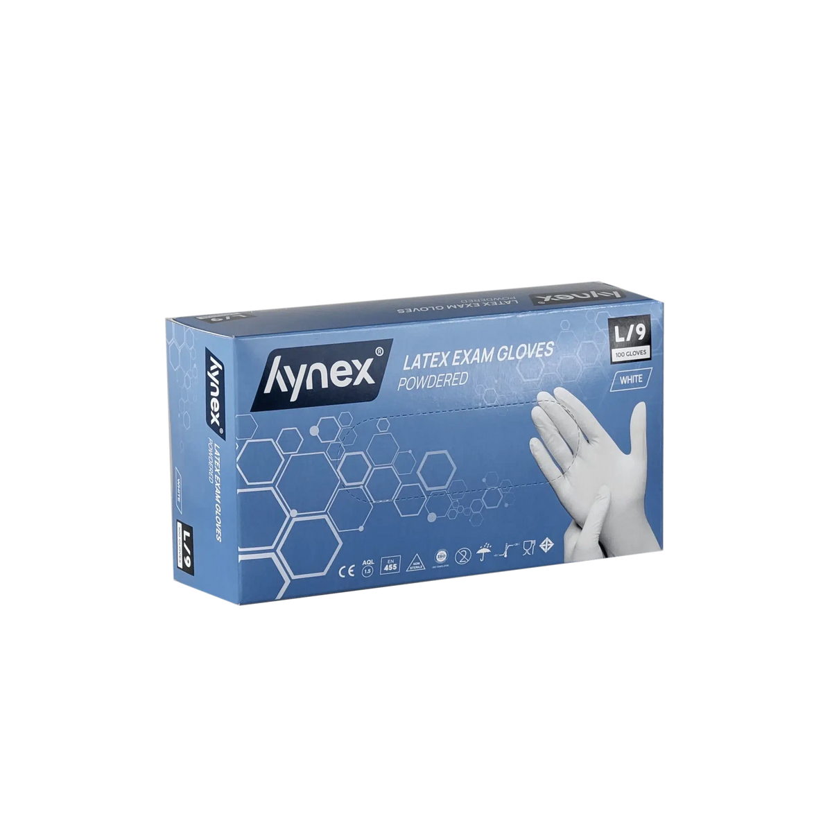 5.0 g - INTCO Latex handschoenen Gepoederd Wit (100 st.)-Disposables-INTCO-Sordent