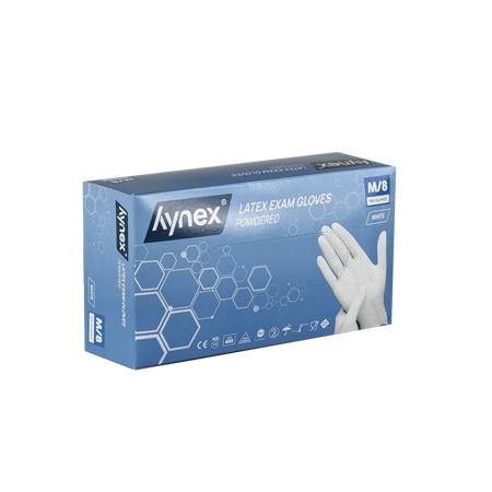 5.0 g - INTCO Latex handschoenen Gepoederd Wit (100 st.)-Disposables-INTCO-Sordent