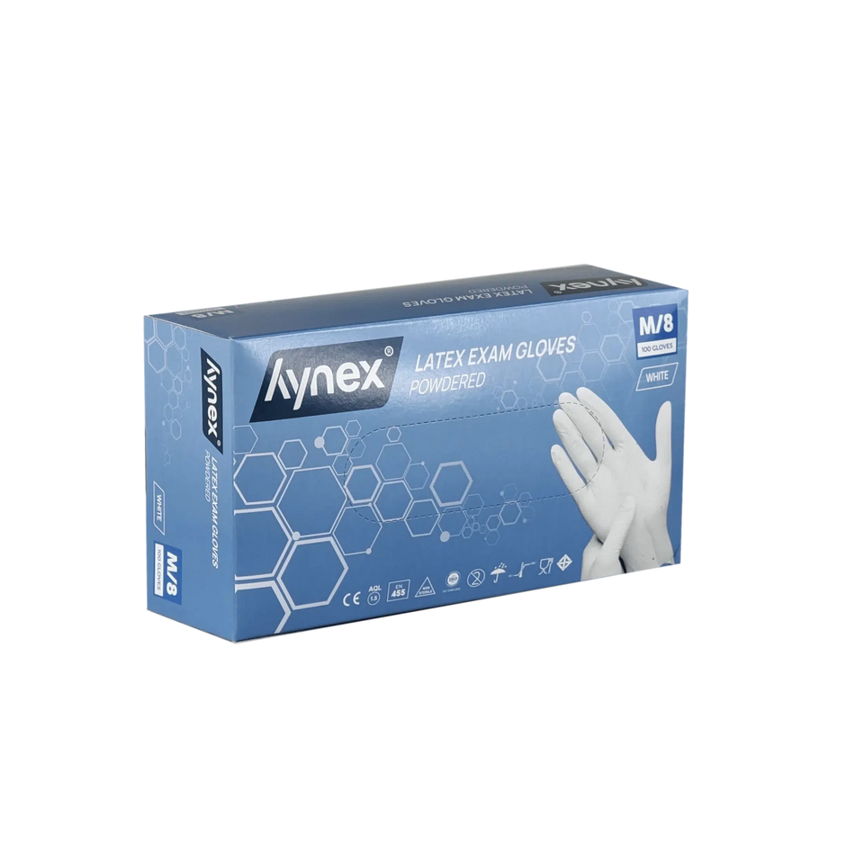 5.0 g - INTCO Latex handschoenen Gepoederd Wit (100 st.)-Disposables-INTCO-Sordent