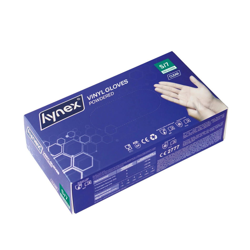 4.5 g - INTCO Vinyl handschoenen Gepoederd clear (100 st.)-Disposables-INTCO-Sordent