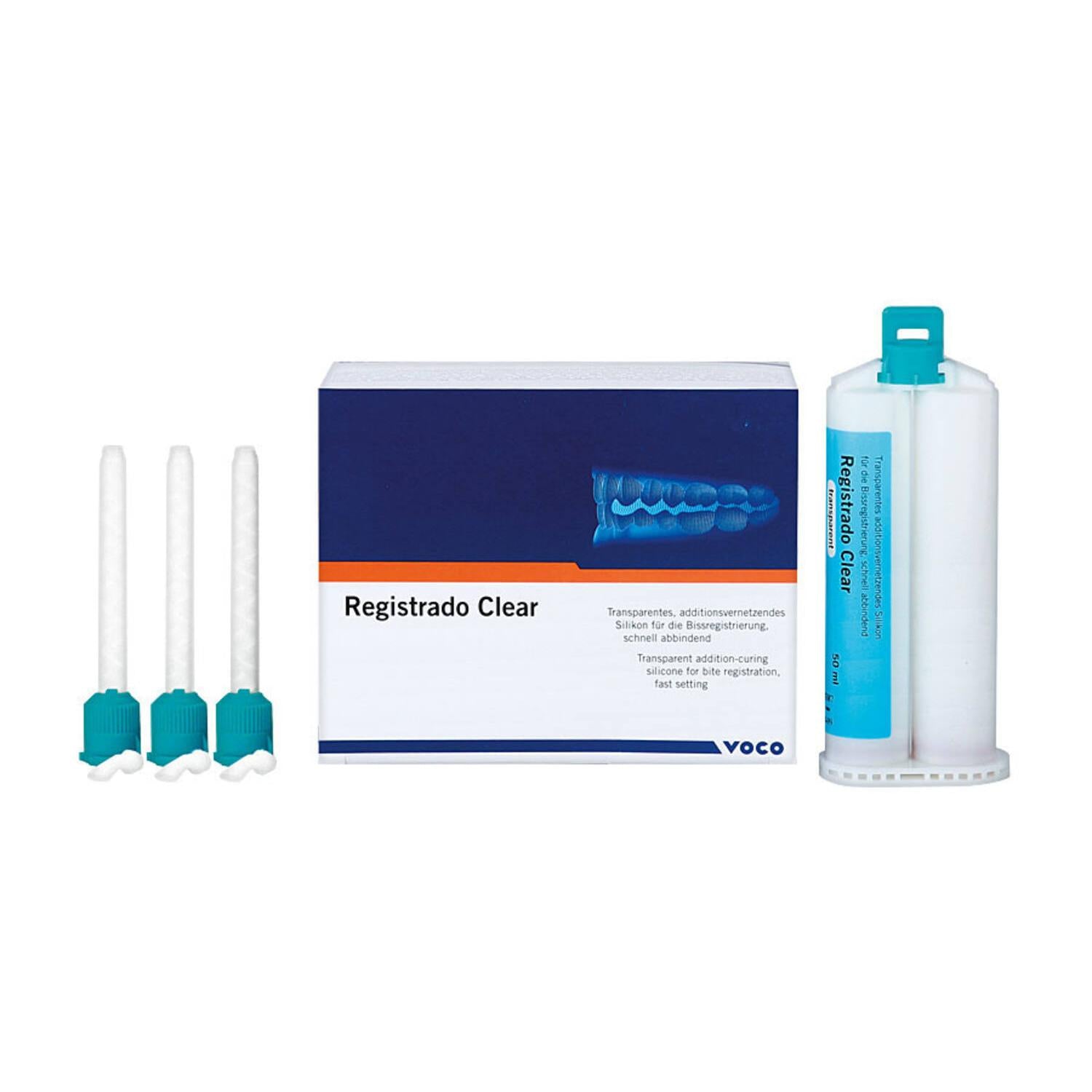VOCO Registrado® Clear - Beetregistratie - Cartridge + Acc (50 mL)-VOCO-Sordent
