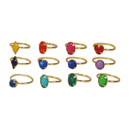 Nitzling Speelgoed Ringetjes met Steen (144 st.)-Nitzling-Sordent