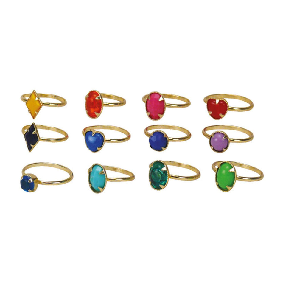 Nitzling Speelgoed Ringetjes met Steen (144 st.)-Nitzling-Sordent