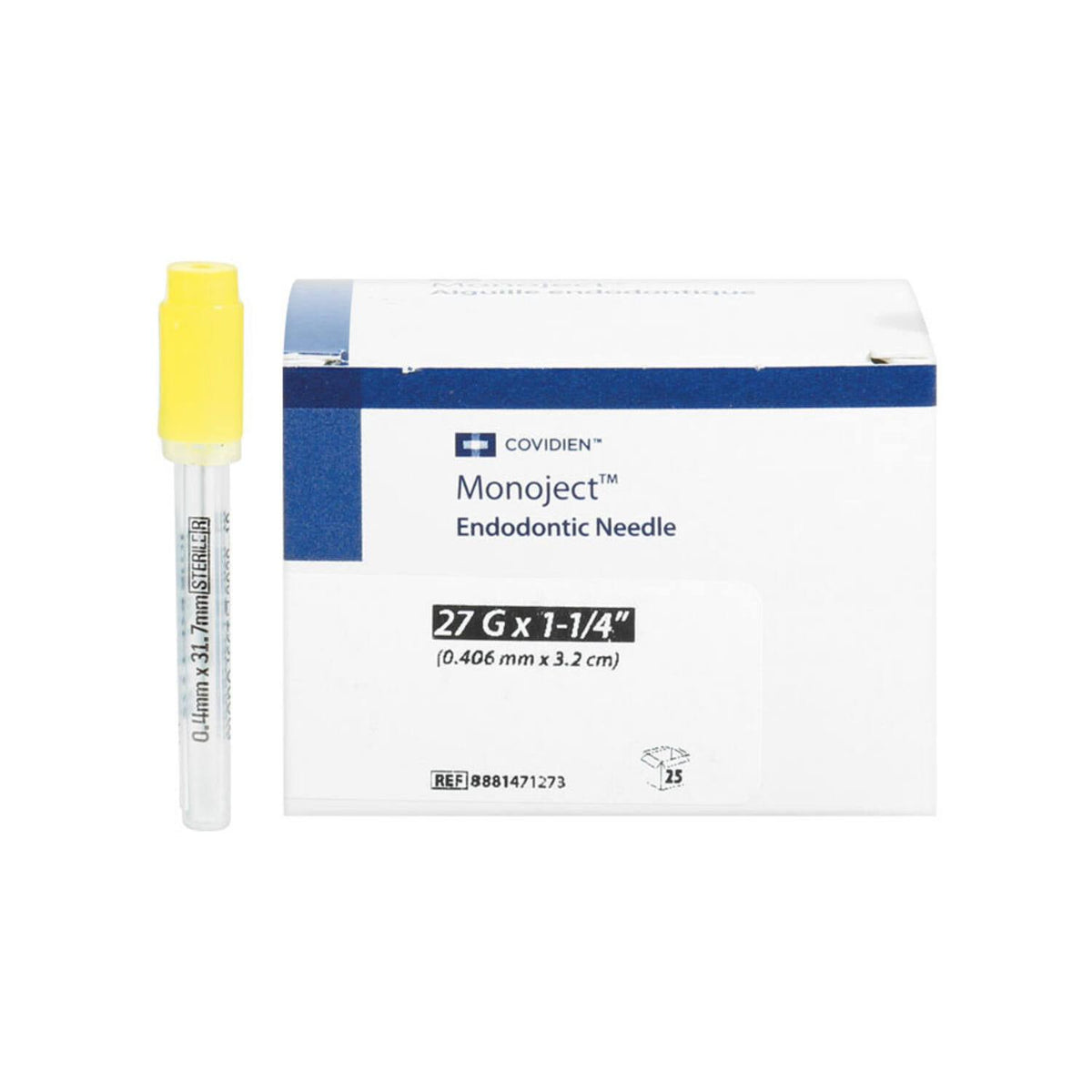 Monoject™ Endo Irritgatie Naalden 23/27 G x 1.25 (25 st.)-Monoject-Sordent