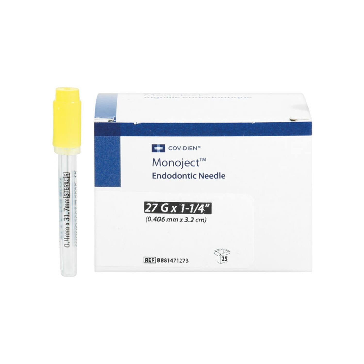 Monoject™ Endo Irritgatie Naalden 23/27 G x 1.25 (25 st.)-Monoject-Sordent