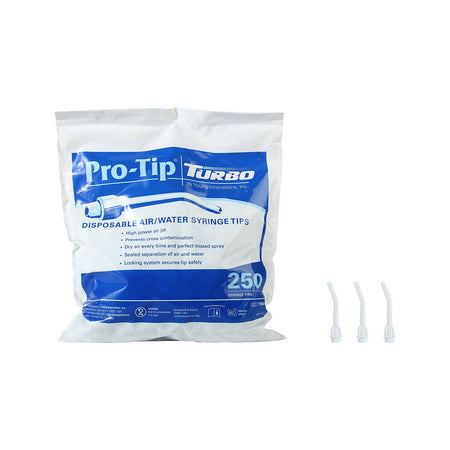 ProTip® Turbo Meerfunctiespuittips (Air / Water Spuit) - (250 st.)-Astek-Sordent