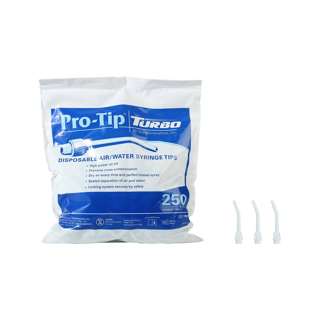 ProTip® Turbo Meerfunctiespuittips (Air / Water Spuit) - (250 st.)-Astek-Sordent