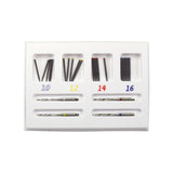 Carboposts® Intro Kit (5 x 1,0/1,2/1,4/1,6) + 4 Boren)-Abrasive Technology-Sordent