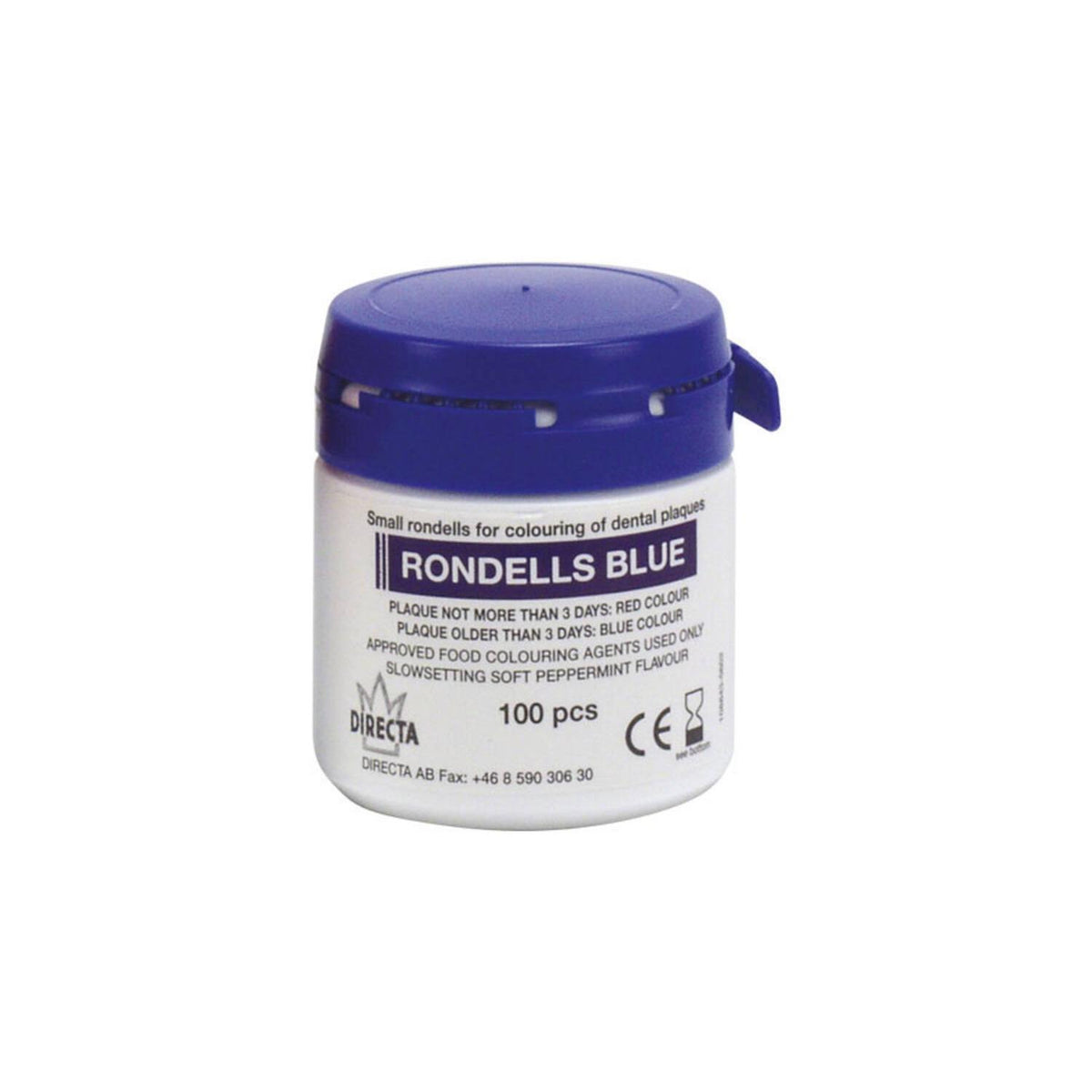 Directa Rondells Discolsing Pellets - Div. Kleuren (100 st.)-Directa-Blauw-Sordent