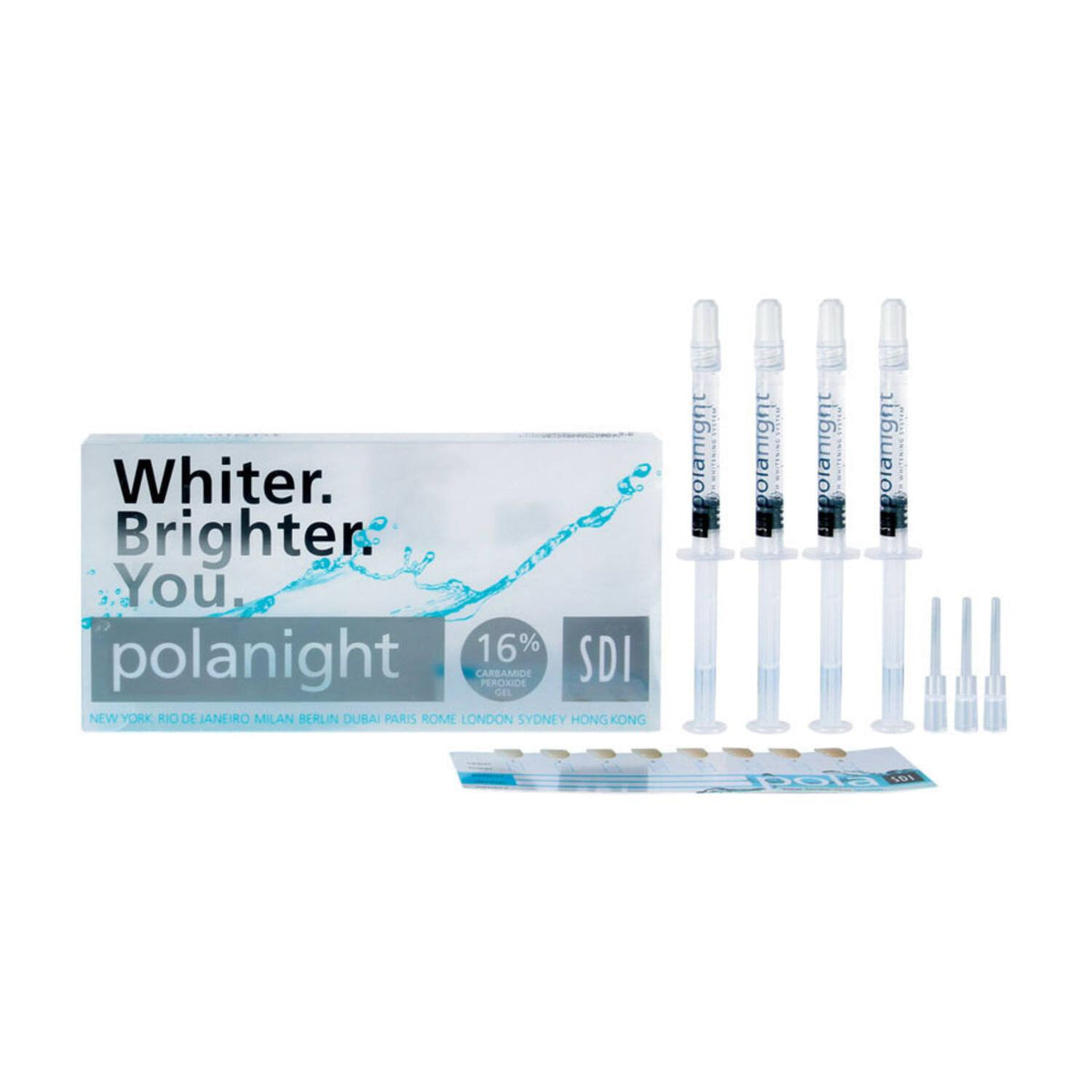 SDI Pola Night 16% Carbaridperoxide Mini Kit Compleet (4 x 1.3 g)-SDI-Sordent