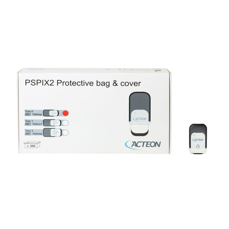 PSPIX² Erlm Fosforplaat Hoesjes + Covers - Maat 0/1/2/3 - (300 st.)-Acteon-0 - 22x35 mm-Sordent