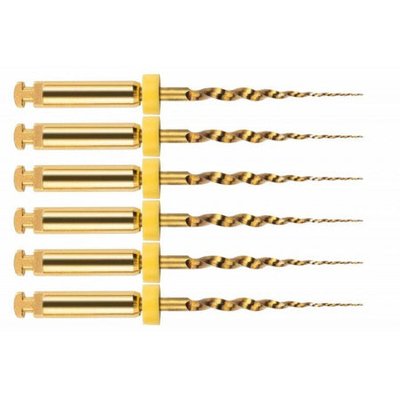 NIC® U+ File - RA 31 mm F1 - Geel - Roterende Vijlen - (6 st.)-NIC Dental-Sordent