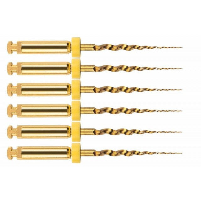 NIC® U+ File - RA 31 mm F1 - Geel - Roterende Vijlen - (6 st.)-NIC Dental-Sordent