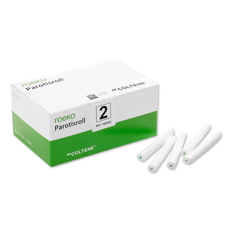 ROEKO Luna Parotisroll Wattenrol met veer - #1/2/3/5 (100 st.)-Coltene-Sordent