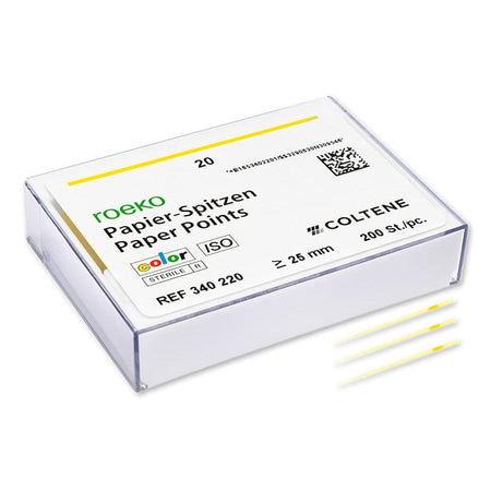 ROEKO Paper Points Color - ISO 20 (200 st.)-Roeko-Sordent