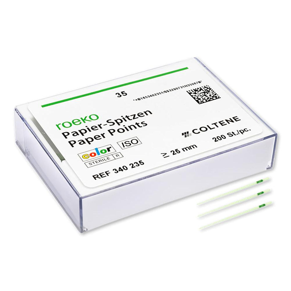 ROEKO Paper Points Color - ISO 35 (200 st.)-Roeko-Sordent
