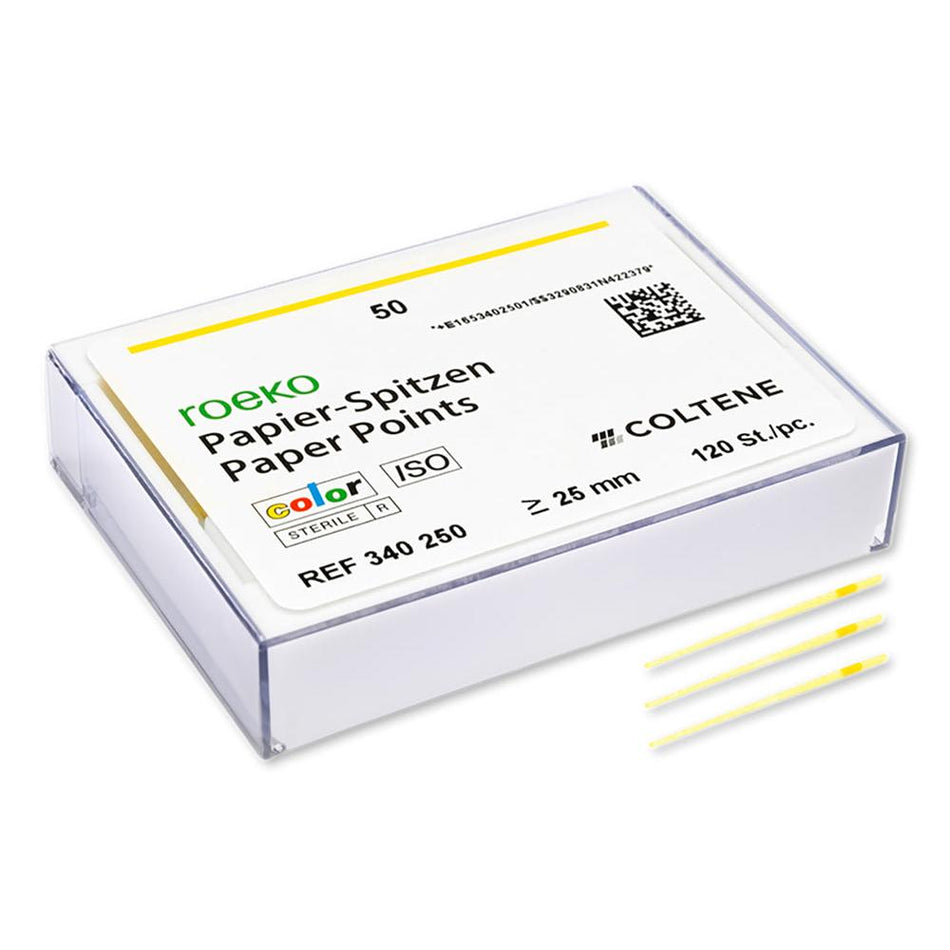 ROEKO Paper Points Color - ISO 50 (200 st.)-Roeko-Sordent