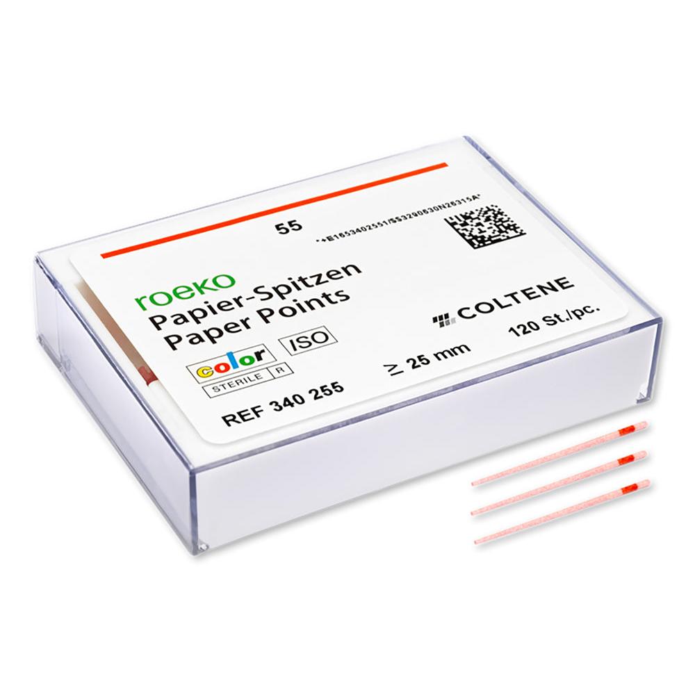 ROEKO Paper Points Color - ISO 55 (200 st.)-Roeko-Sordent
