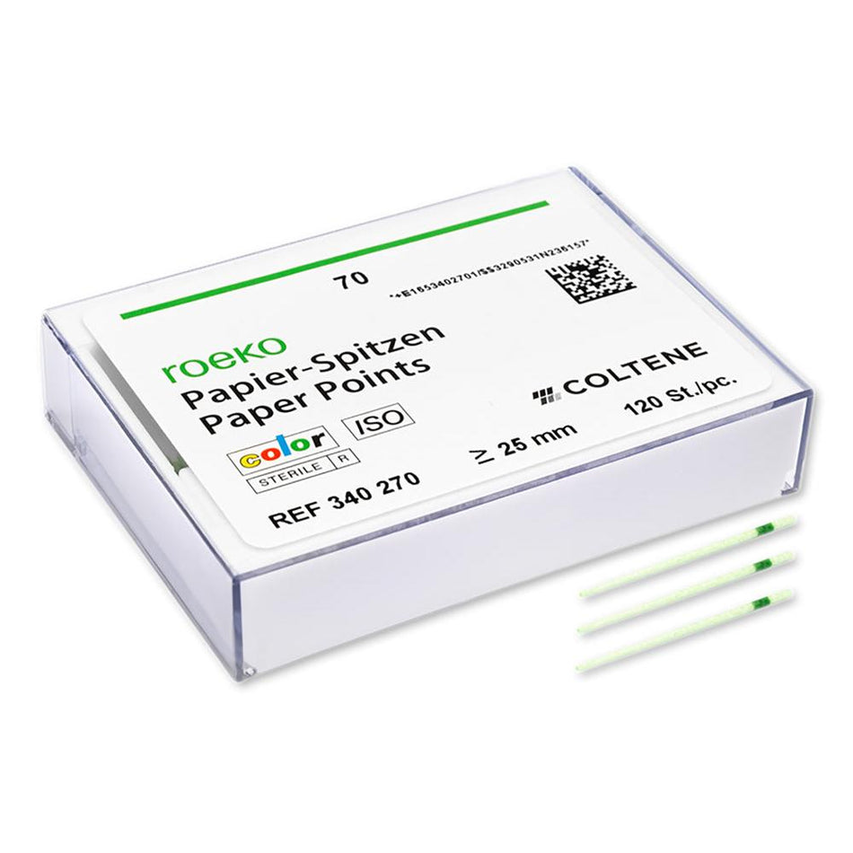 ROEKO Paper Points Color - ISO 70 (200 st.)-Roeko-Sordent