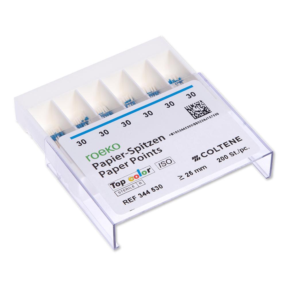 ROEKO Paper Points Top Color - ISO 30 (200 st.)-Roeko-Sordent